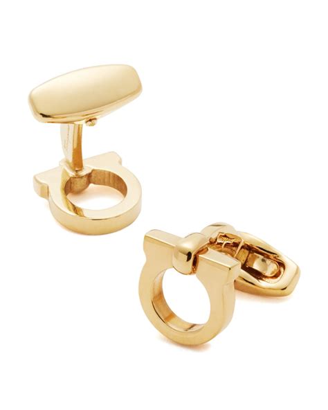 ferragamo cufflinks for men.